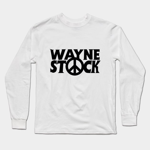 Wayne Stock | Wayne's World Long Sleeve T-Shirt by japonesvoador